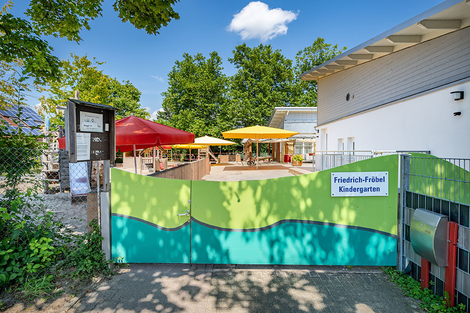 Eingangsbereich Kindergarten Friedrich Fröbel, Gündlingen
