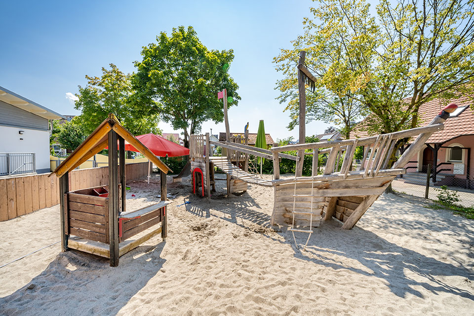 Kita Friedrich Froebel Sandkasten 2