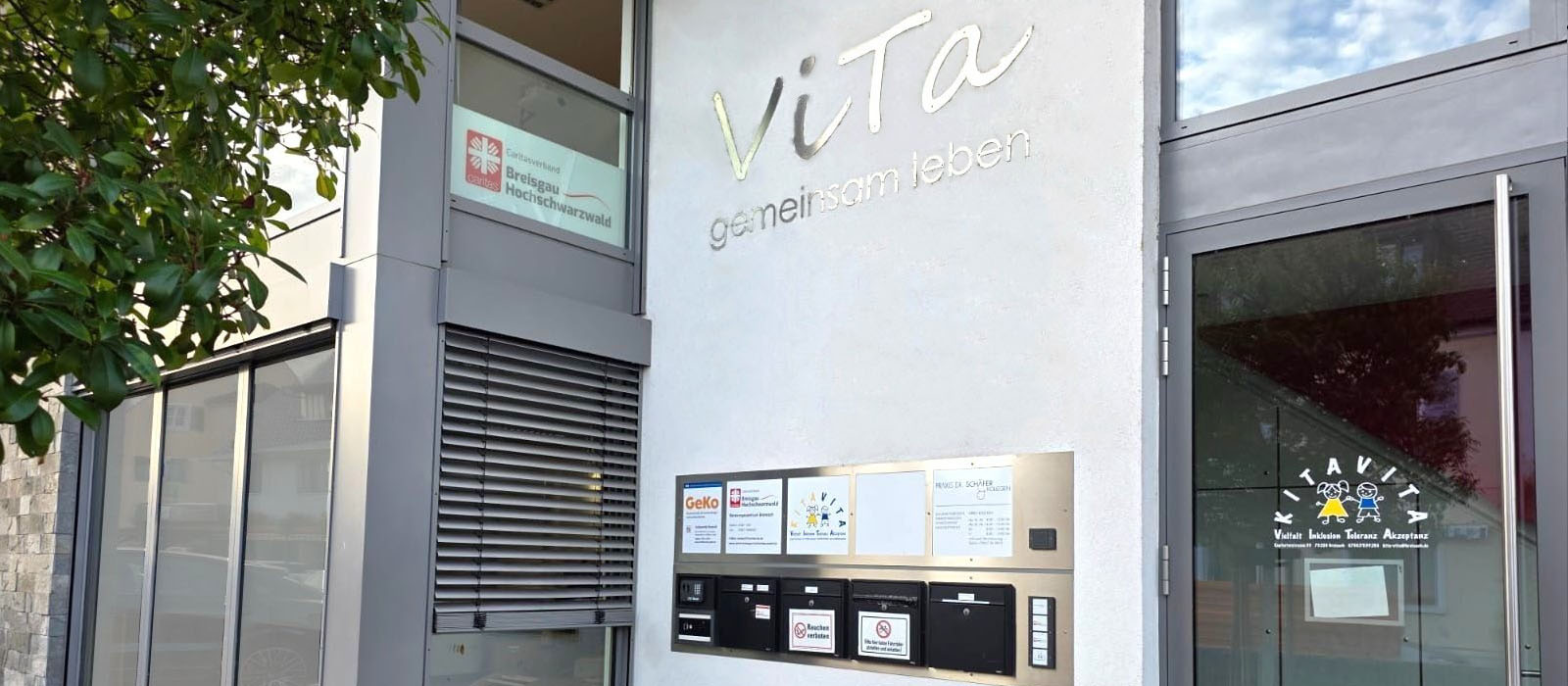 Kita Vita Breisach, Gartenansicht