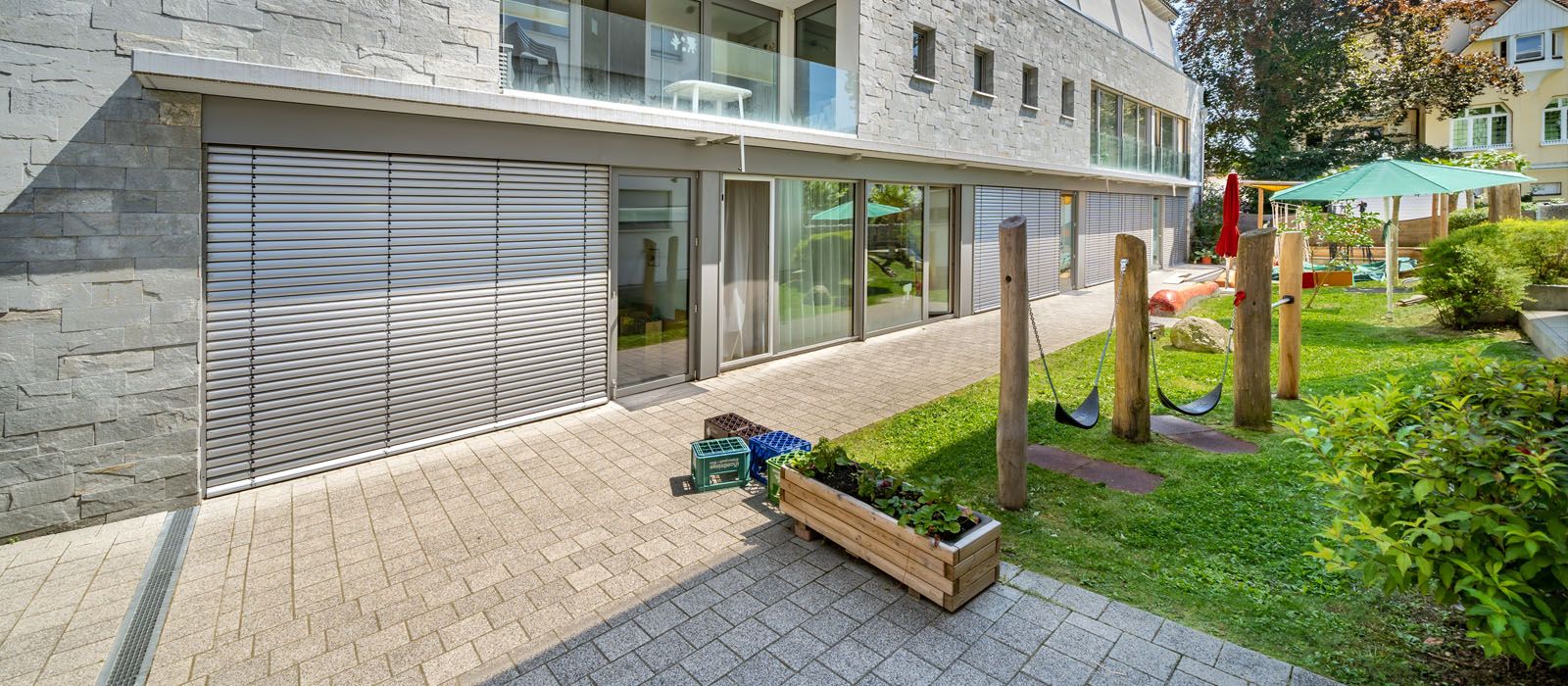 Kita Vita Breisach, Gartenansicht