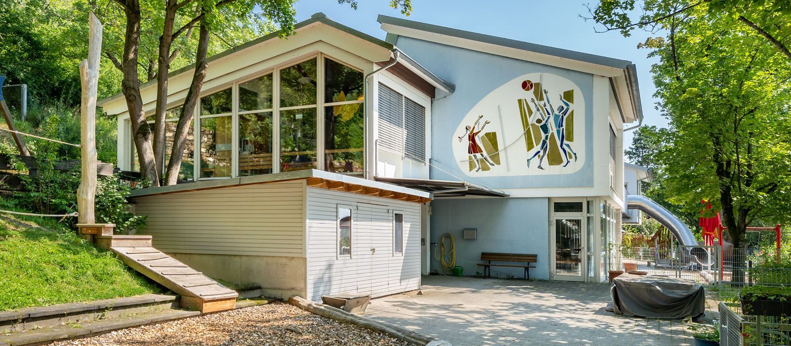 Außenansicht Kinderhaus St. Laurenzius, Niederrimsingen
